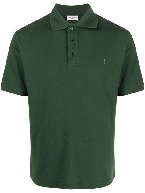 polo shirt yves saint laurent|ysl men's short sleeve shirt.